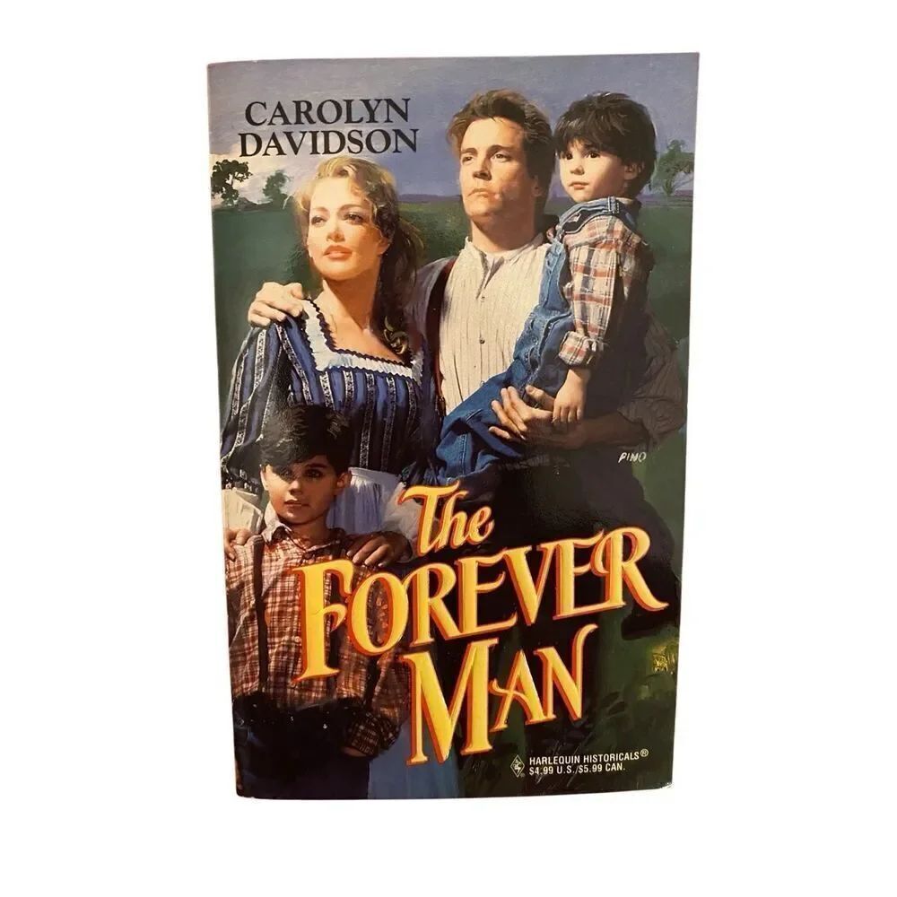 The Forever Man by Carolyn Davidson Paperback Book Novel 1997